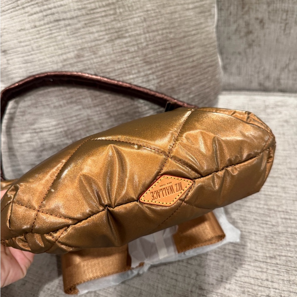 MZ Wallace Quilted Bowery Shoulder Bag
Tiger Eye Pearl, NWT ⭐️RARE ⭐️ - Picture 14 of 16